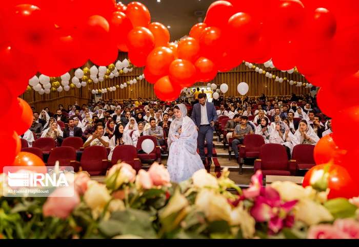 جشن وصال ۲۴۰۰ زوج در سراسر کشور برگزار می‌شود