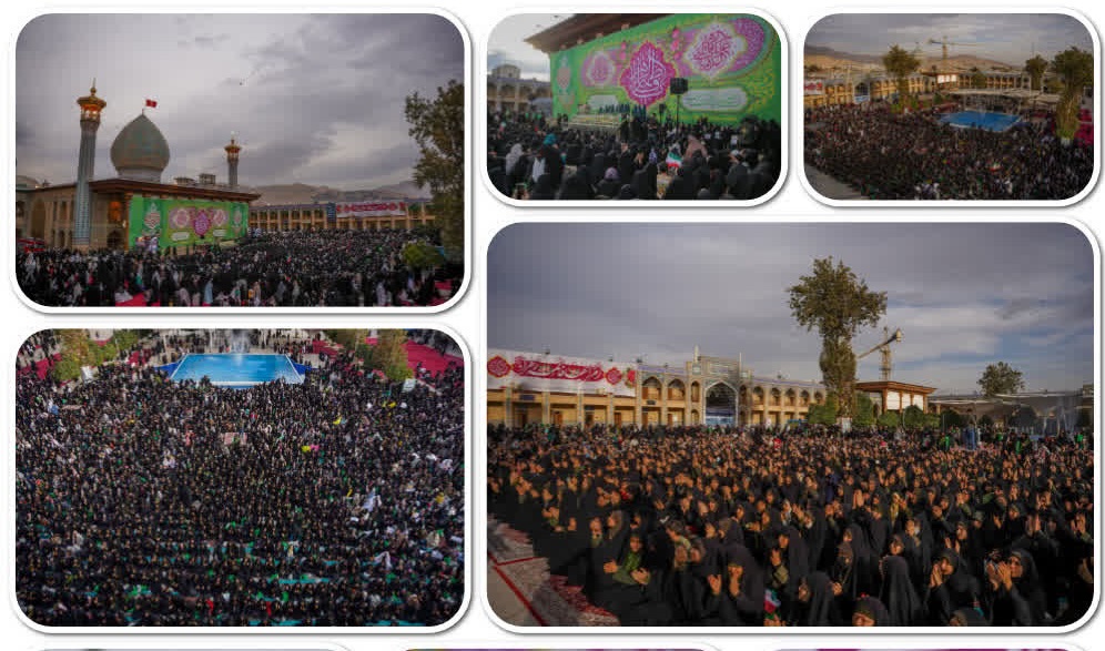 میثاق بانوان شیرازی با میراث فاطمی عفاف و حجاب/ اجتماع بزرگ بانوان مدافع حریم عفاف، حجاب و خانواده در سوّمین حرم اهل‌بیت(ع)