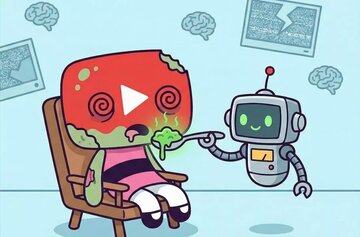 یوتیوب در تفاله‌های هوش مصنوعی غرق شد