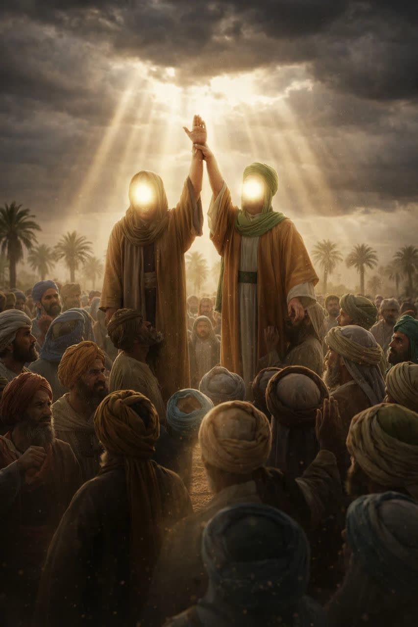 از کعبه تا محراب: پنج گام حیاتی در سیره‌ی تصویری امیرالمؤمنین (ع)