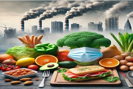 راهکارهای تغذیه‌ای برای مقابله با اثرات مخرب آلودگی هوا بر بدن