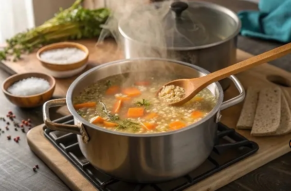 سوپ ماست و گشنیز، نسخه خوشمزه کاهش وزن