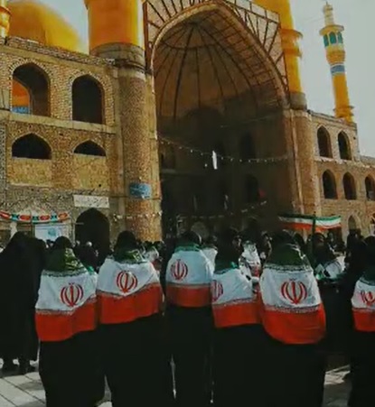 حضور پرشور مردم شهرستان آران‌وبیدگل در راهپیمایی ۲۲بهمن