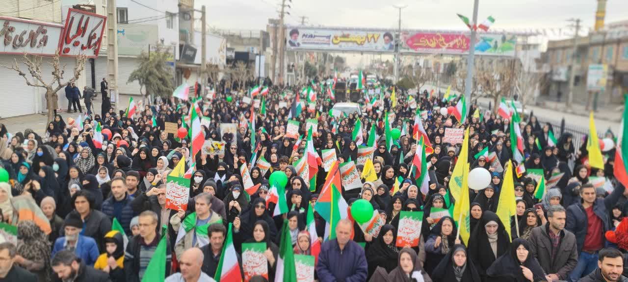 قزوین صحنه نمایش انسجام مردمی و هوشیاری ملی