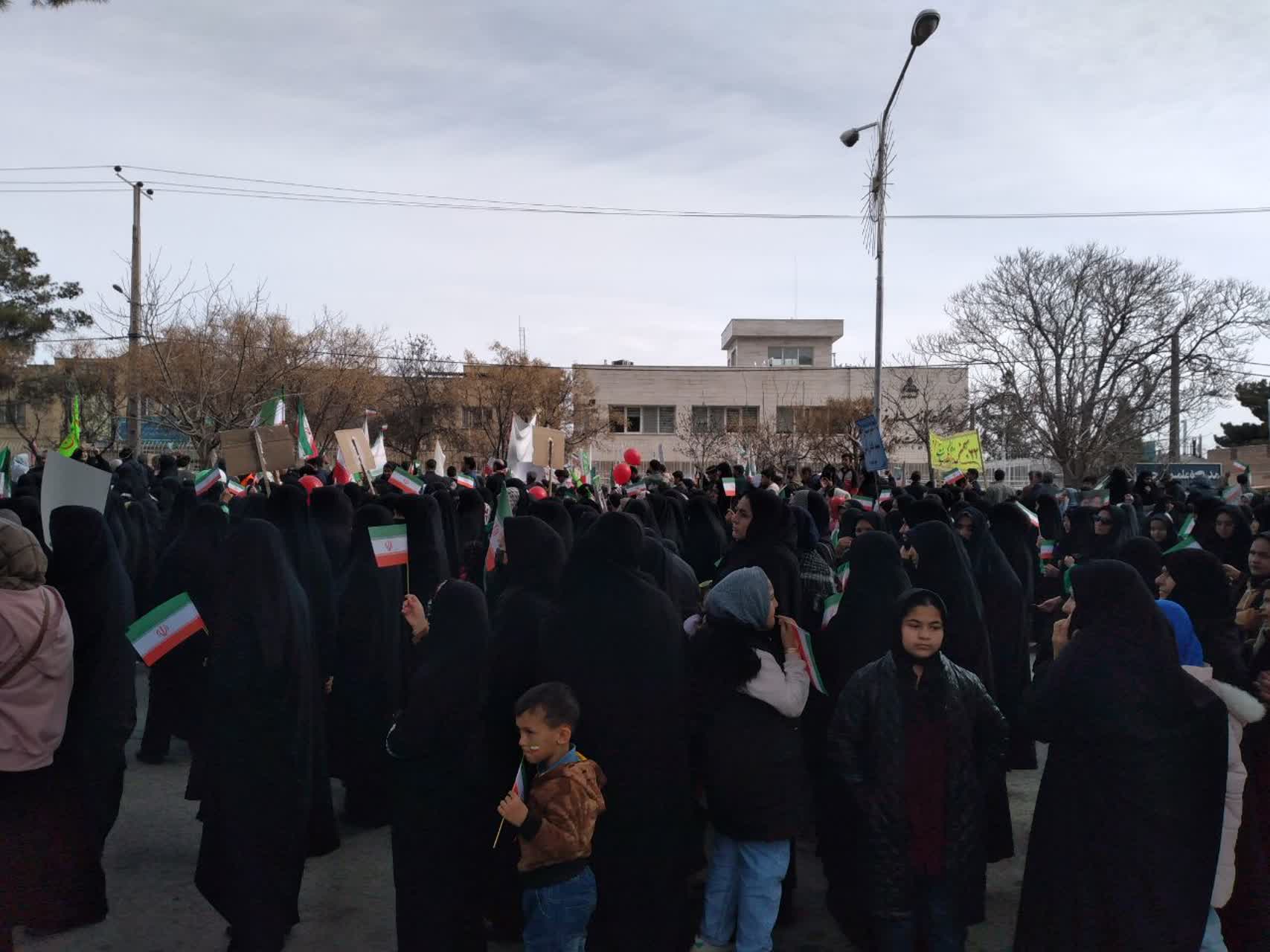 حضور باشکوه مردم تربت جام در راهپیمایی یوم الله ۲۲ بهمن